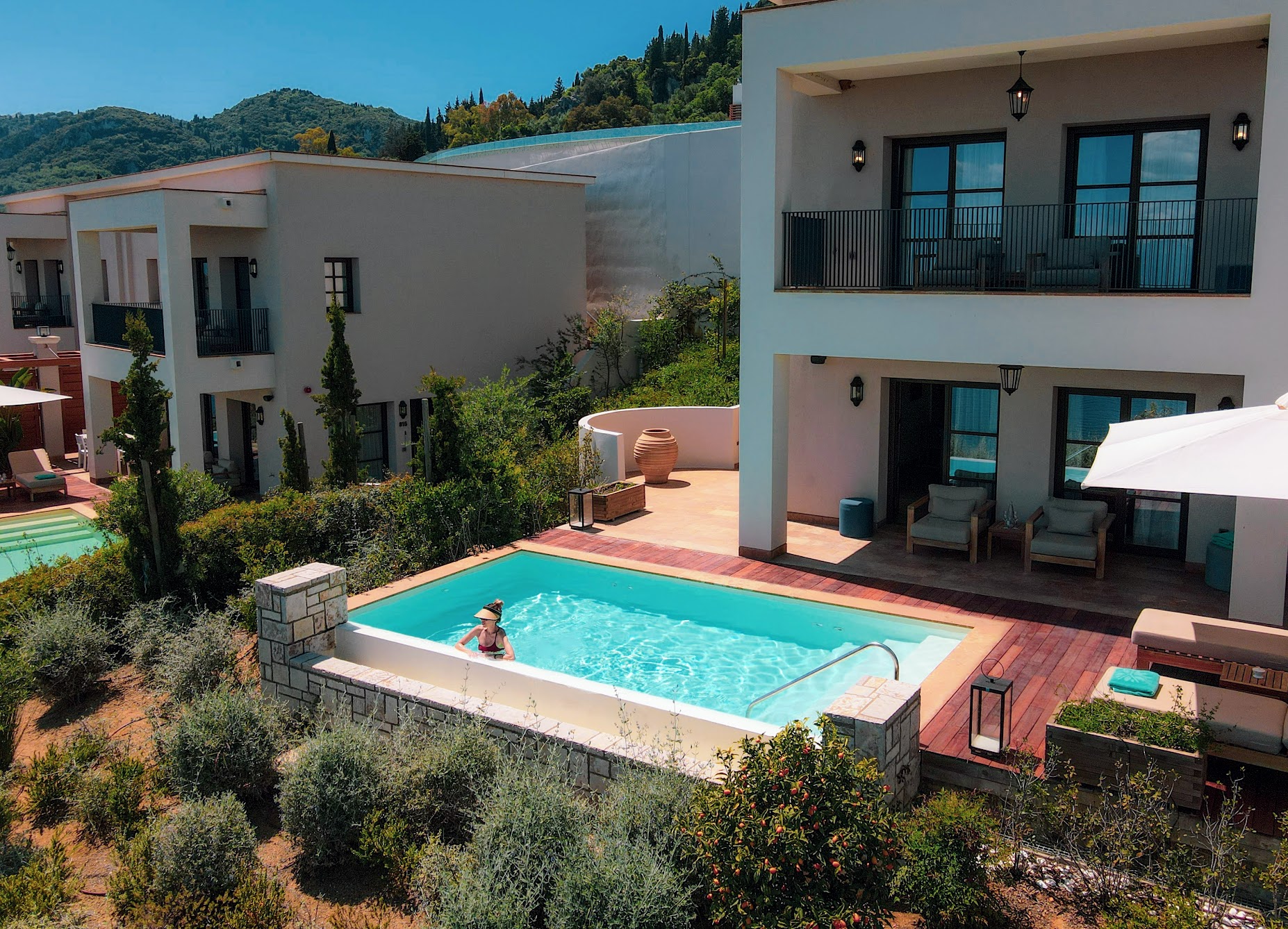 villas in corfu